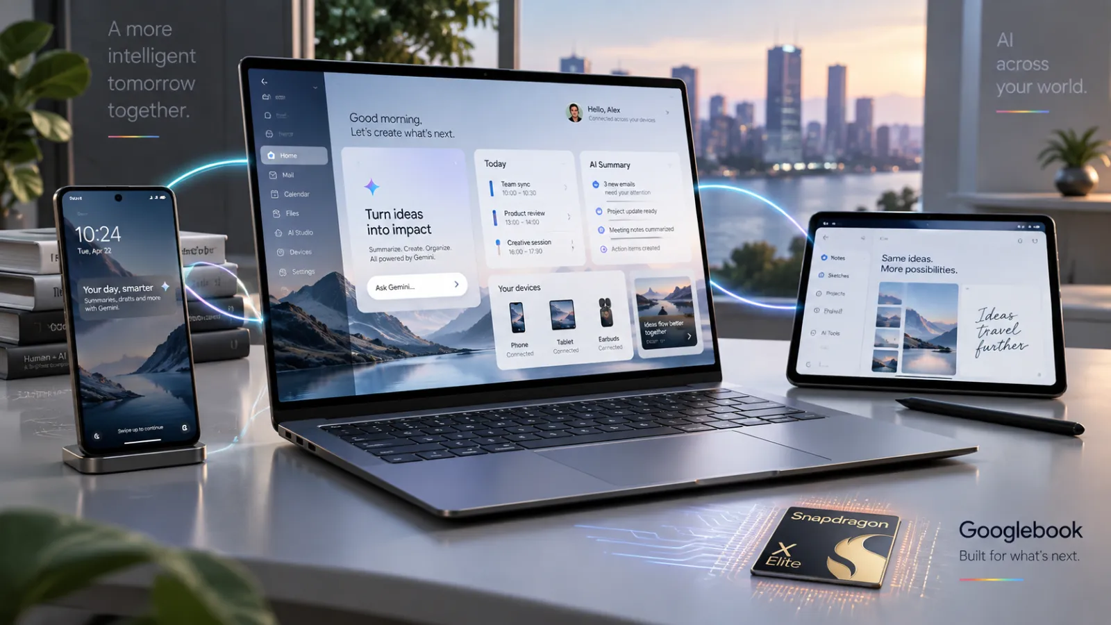 Qualcomm ve Google İttifakı: Snapdragon X Elite İşlemcili Googlebook Dizüstü Bilgisayarlar Duyuruldu