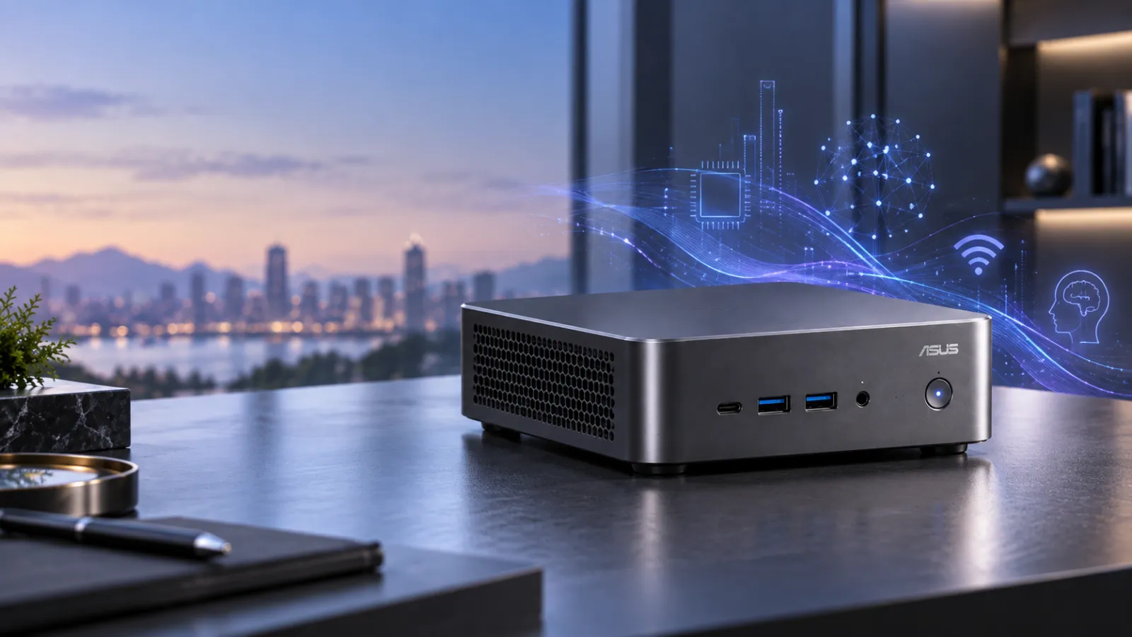 ASUS, Snapdragon X2 Elite İşlemcili Ascent QN10 Mini PC Modelini Duyurdu
