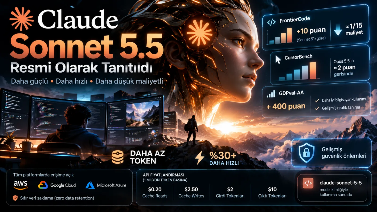 Anthropic Claude Sonnet 5.5 Modelini Duyurdu: Kodlama ve Bilgi İşlerinde Yeni Seviye